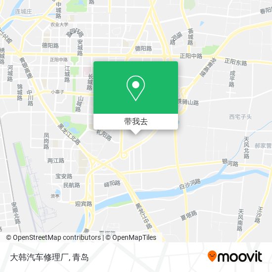 大韩汽车修理厂地图