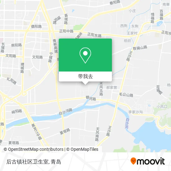后古镇社区卫生室地图