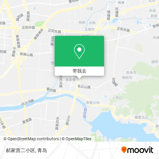 郝家营二小区地图