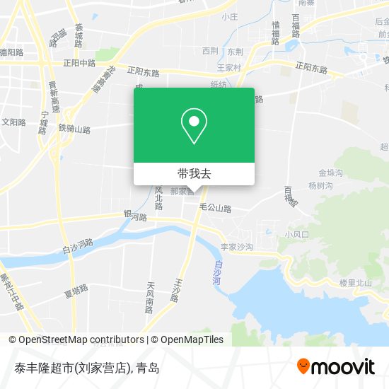 泰丰隆超市(刘家营店)地图