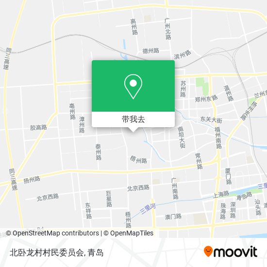 北卧龙村村民委员会地图