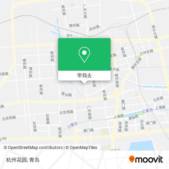杭州花园地图