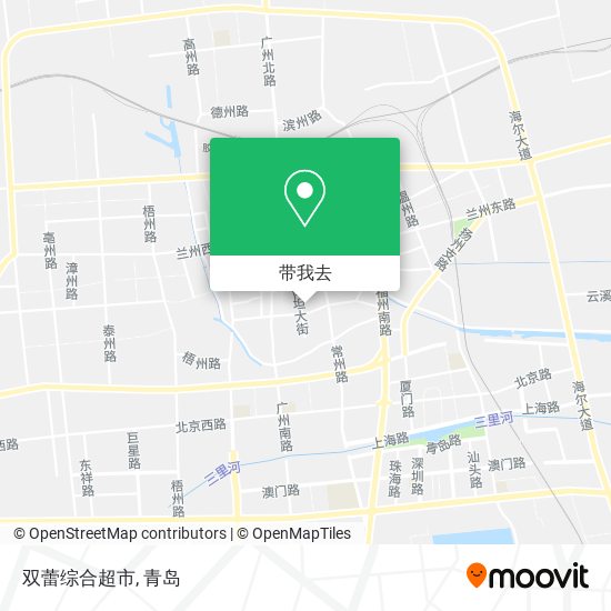 双蕾综合超市地图