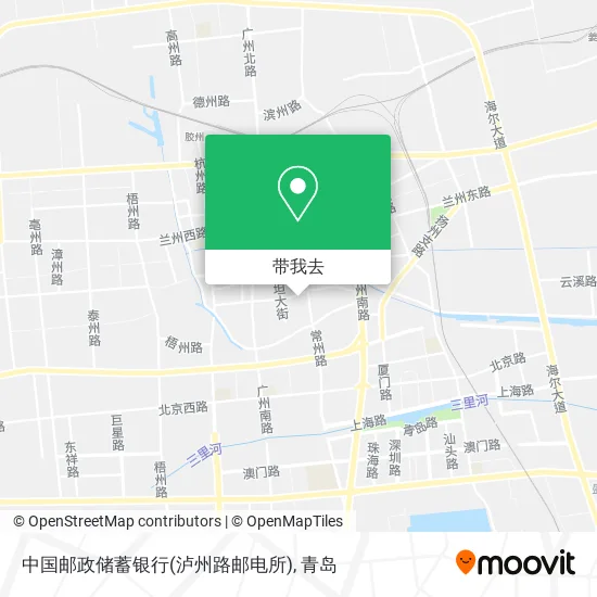 中国邮政储蓄银行(泸州路邮电所)地图