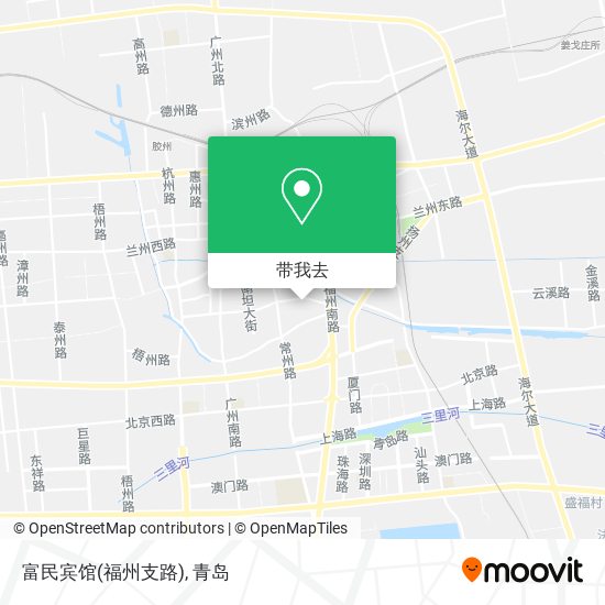 富民宾馆(福州支路)地图