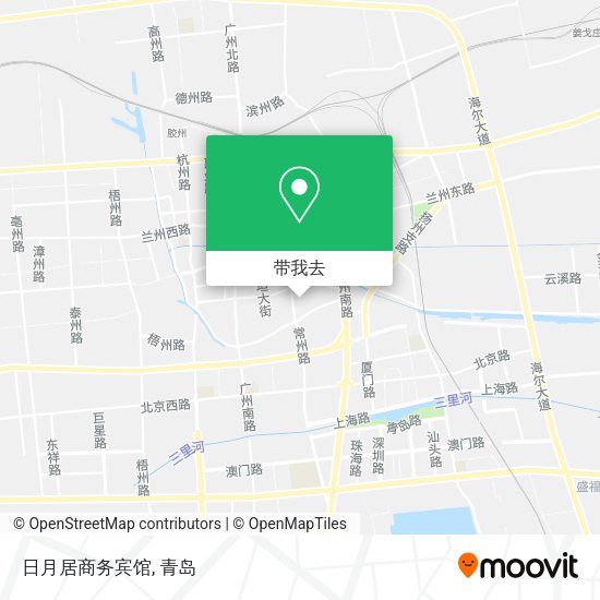 日月居商务宾馆地图