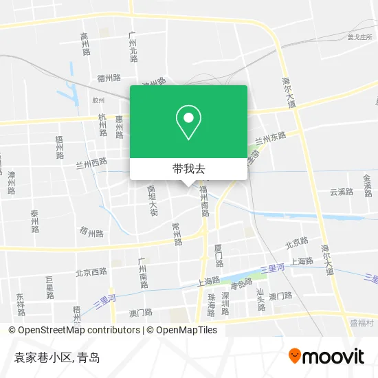 袁家巷小区地图