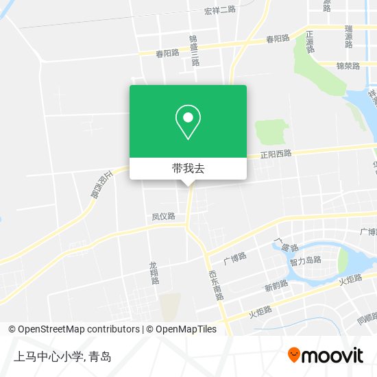 上马中心小学地图