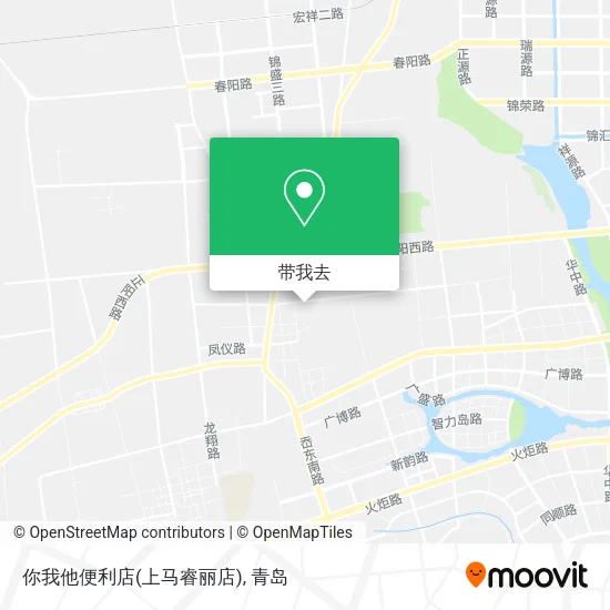 你我他便利店(上马睿丽店)地图