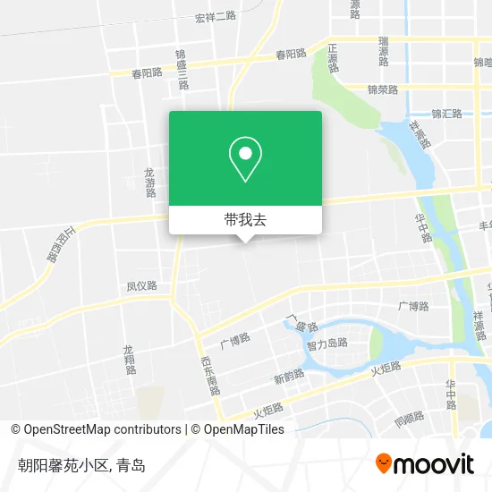 朝阳馨苑小区地图