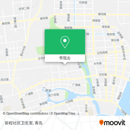 前程社区卫生室地图