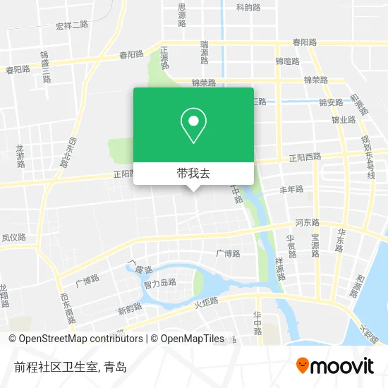 前程社区卫生室地图
