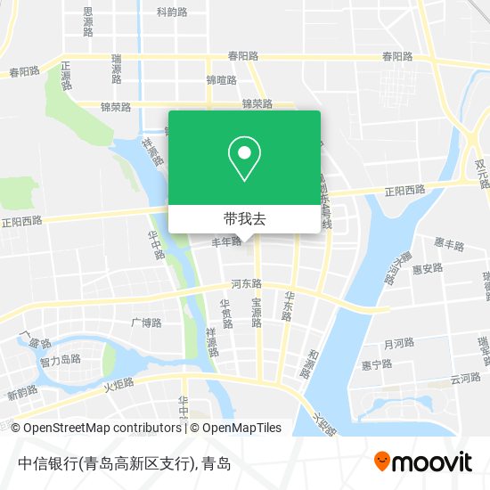 中信银行(青岛高新区支行)地图