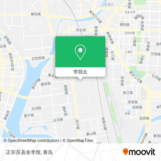 正宗莒县全羊馆地图