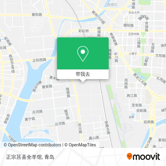 正宗莒县全羊馆地图