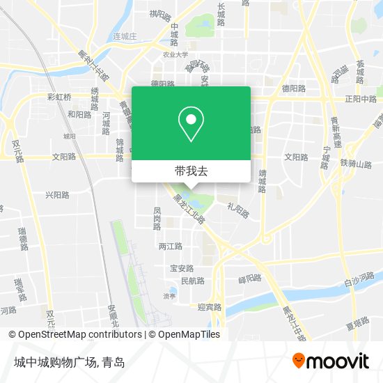 城中城购物广场地图