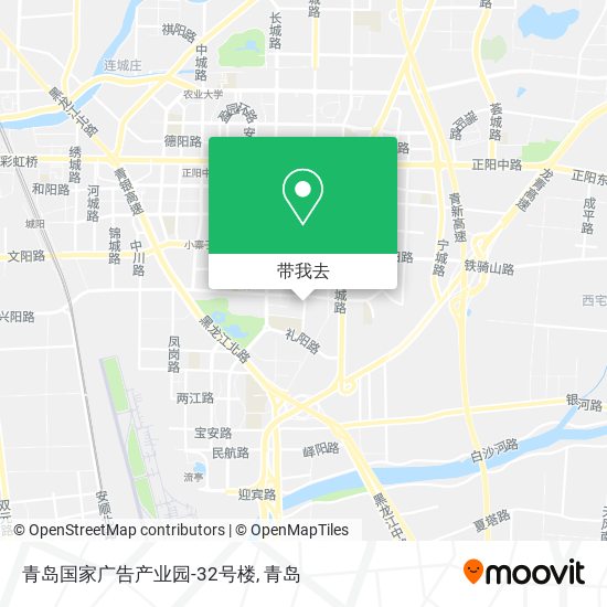 青岛国家广告产业园-32号楼地图