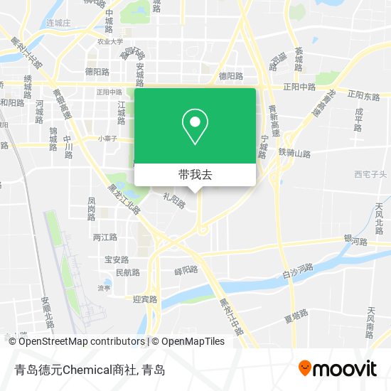 青岛德元Chemical商社地图