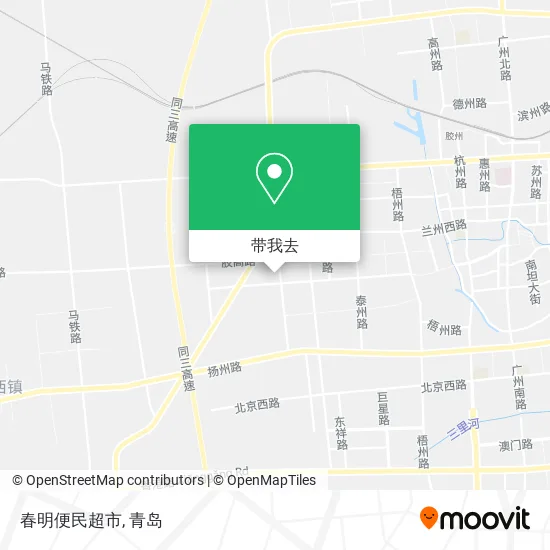 春明便民超市地图
