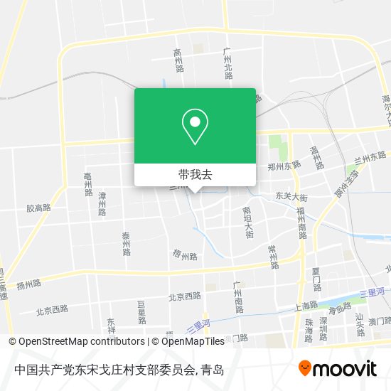 中国共产党东宋戈庄村支部委员会地图