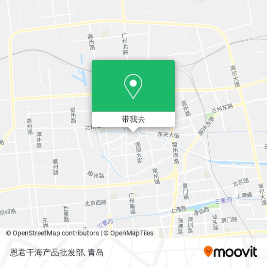 恩君干海产品批发部地图