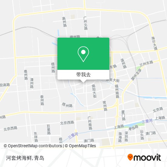 河套烤海鲜地图
