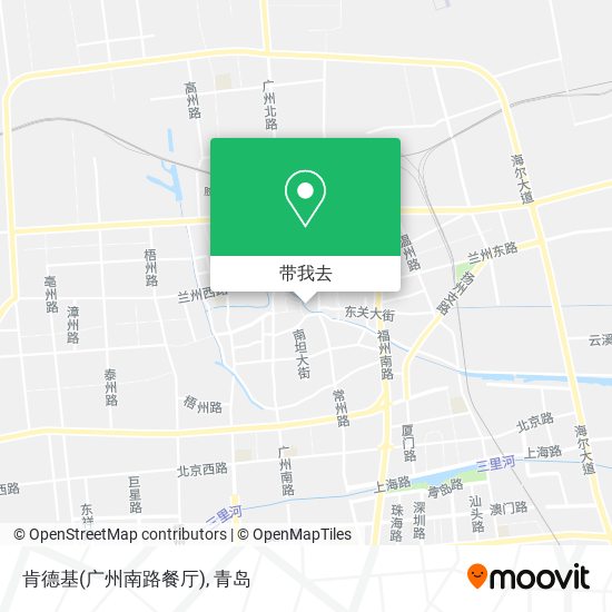 肯德基(广州南路餐厅)地图