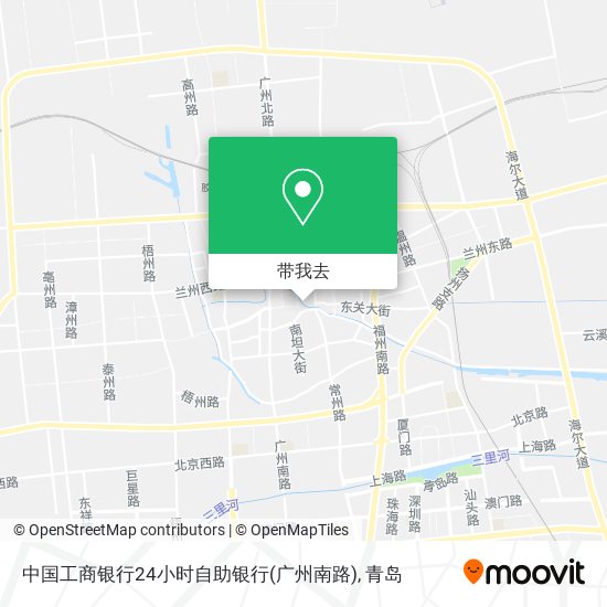中国工商银行24小时自助银行(广州南路)地图
