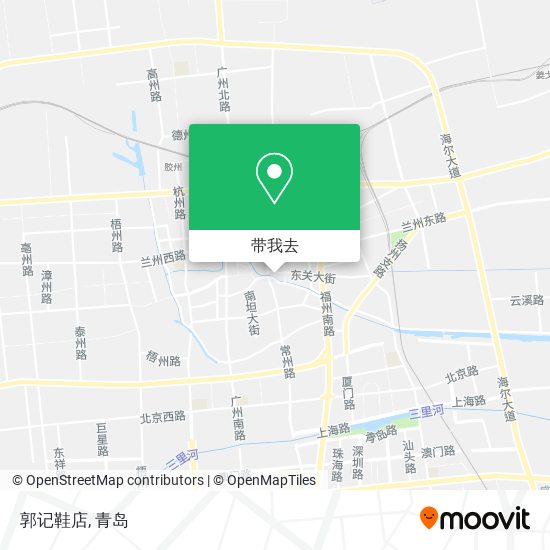 郭记鞋店地图