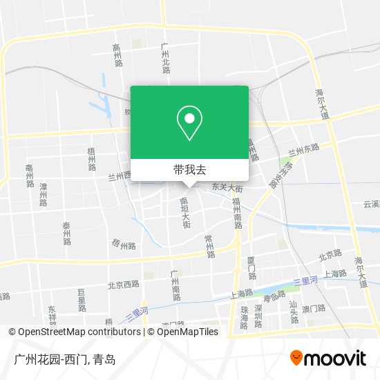 广州花园-西门地图
