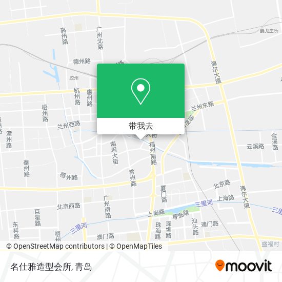 名仕雅造型会所地图