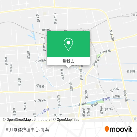 喜月母婴护理中心地图