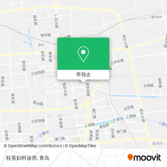 桂英妇科诊所地图