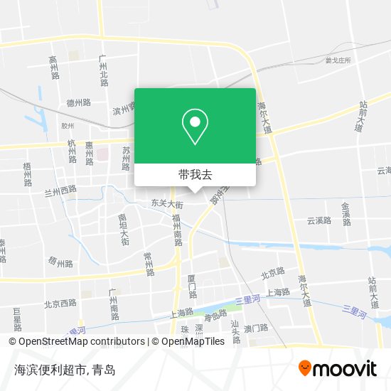 海滨便利超市地图