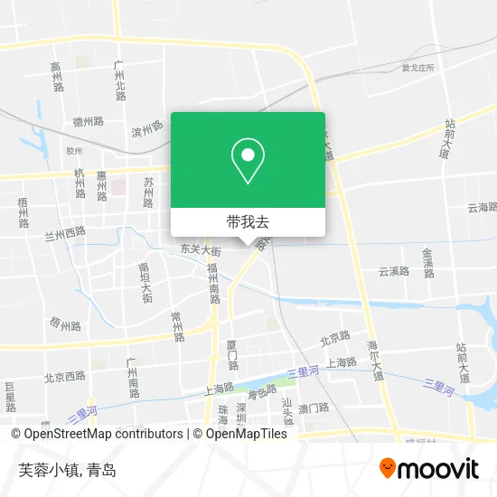 芙蓉小镇地图