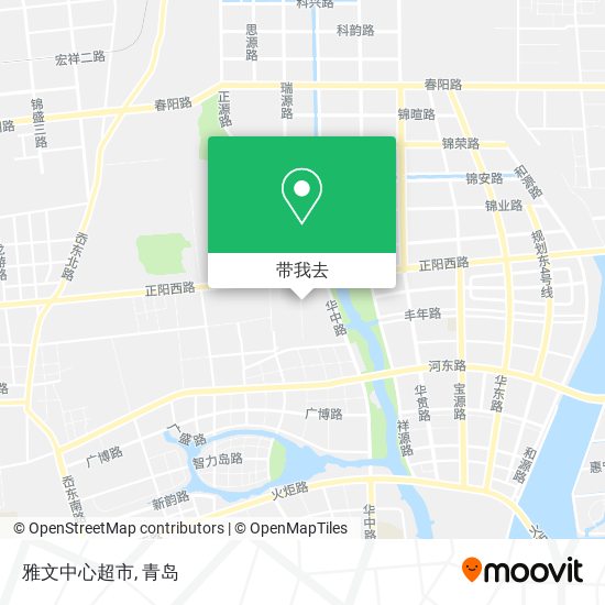 雅文中心超市地图