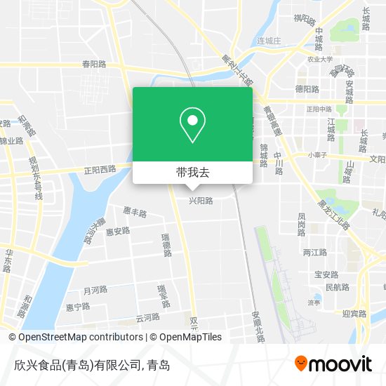 欣兴食品(青岛)有限公司地图