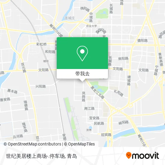 世纪美居楼上商场-.停车场地图