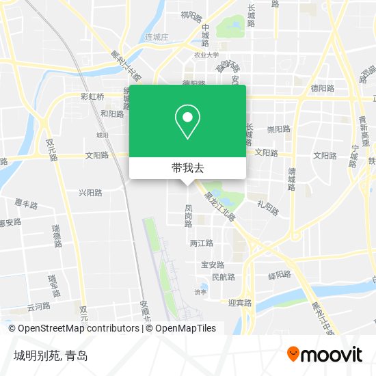 城明别苑地图