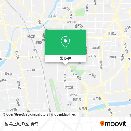 鲁昊上城-D区地图