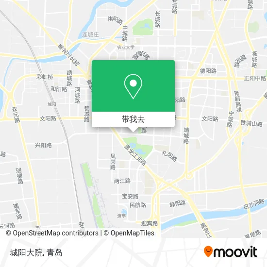 城阳大院地图