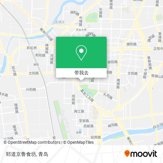 郅道京鲁食坊地图