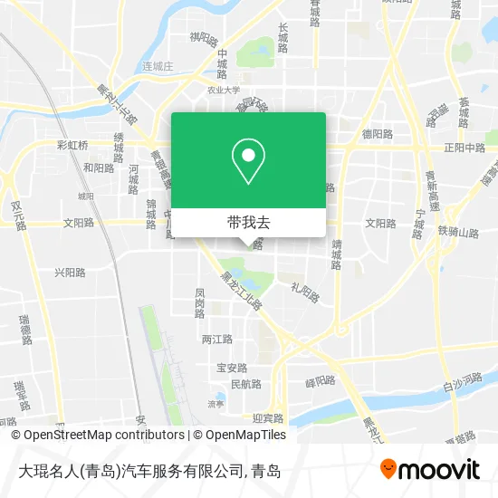 大琨名人(青岛)汽车服务有限公司地图