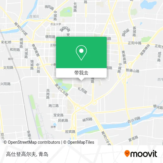 高仕登高尔夫地图