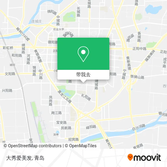 大秀爱美发地图