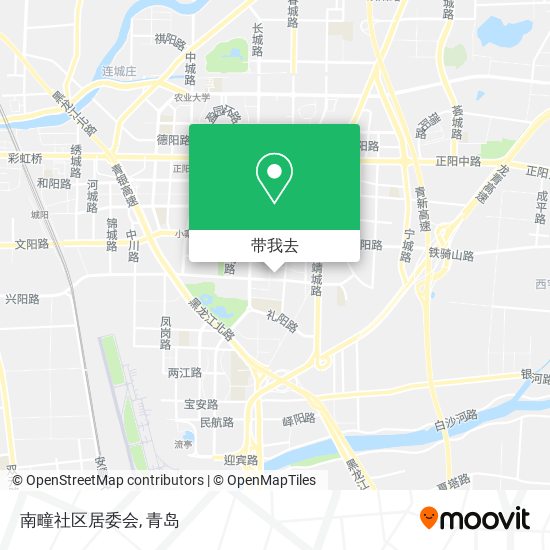 南疃社区居委会地图
