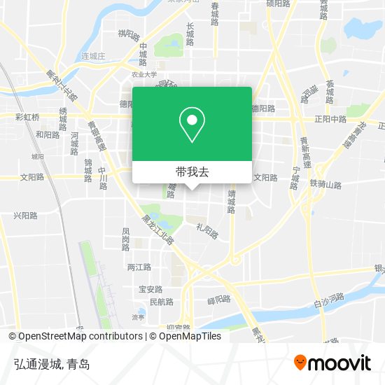 弘通漫城地图