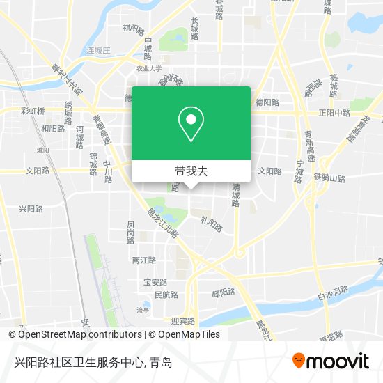 兴阳路社区卫生服务中心地图