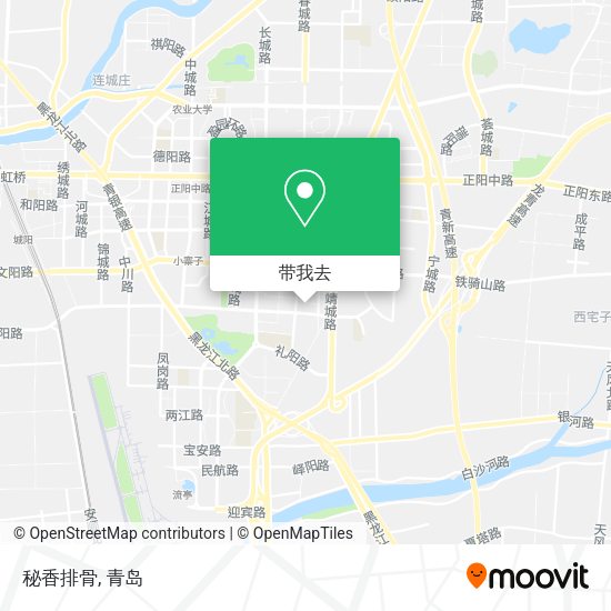 秘香排骨地图