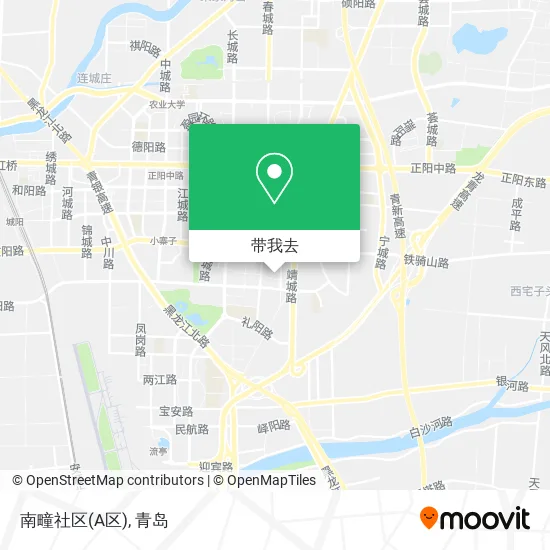 南疃社区(A区)地图